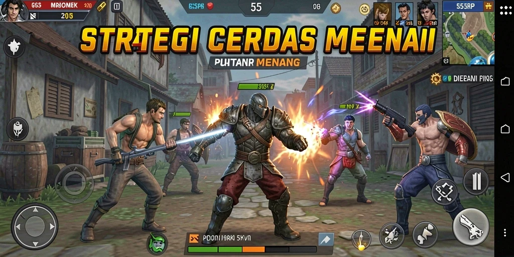 Tampilan gameplay 55RP yang penuh strategi dan ketegangan.