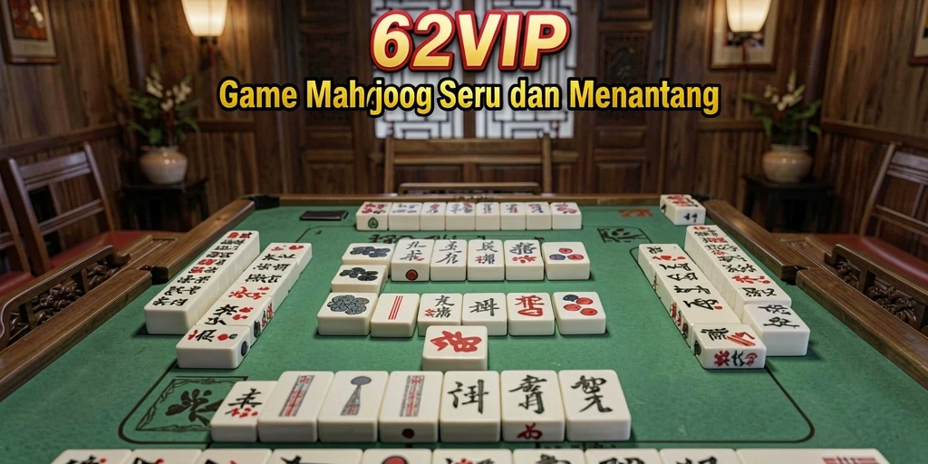 Gameplay Mahjong yang seru dan menantang di 62VIP.