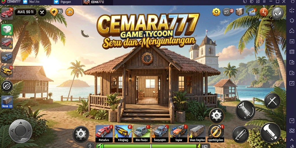Tampilan gameplay menarik dari CEMARA777 yang menantang.