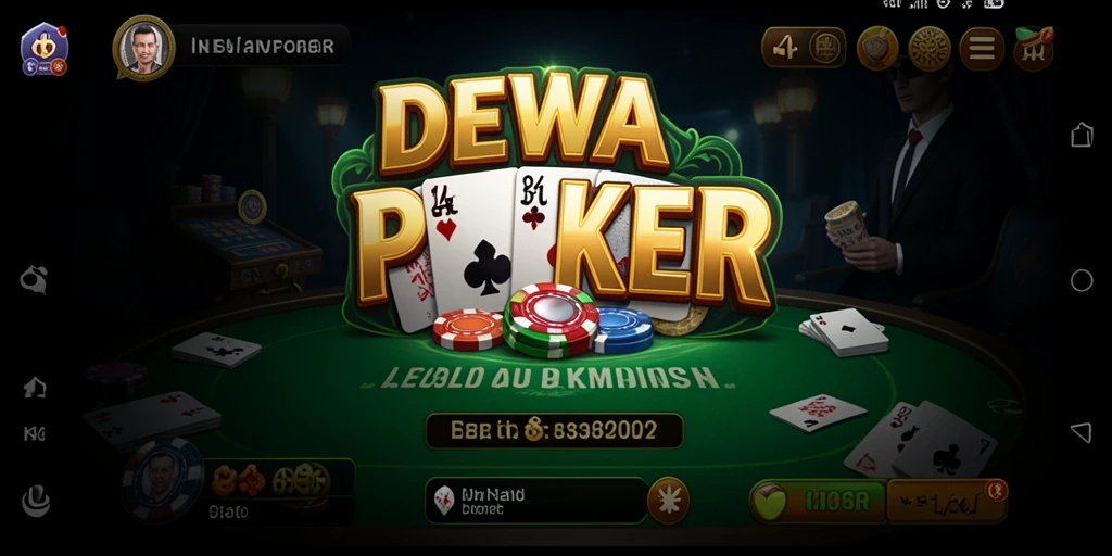 Tampilan gameplay menakutkan DEWAPOKER dengan suasana mencekam.