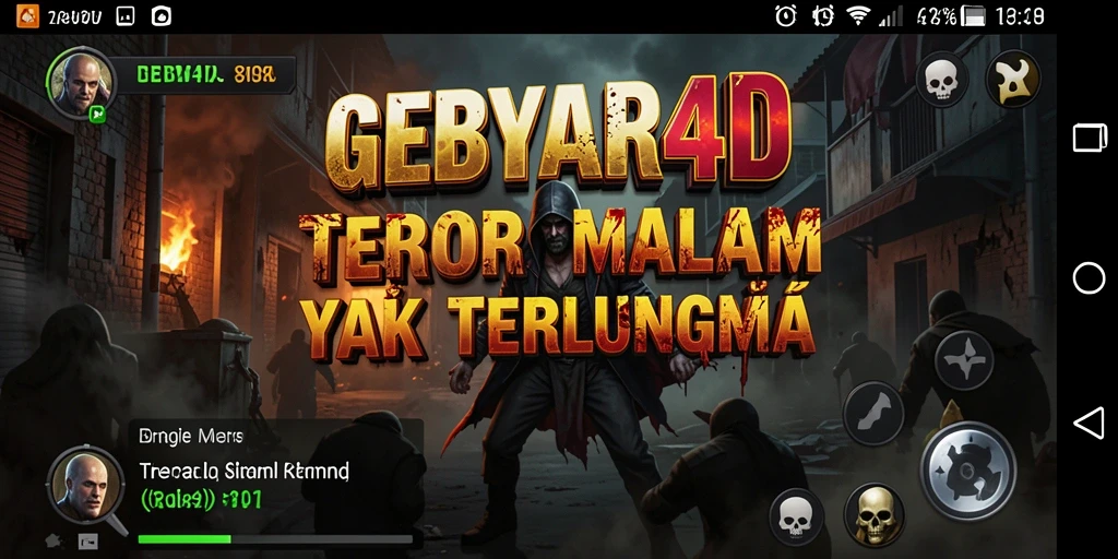 Screenshot menampilkan suasana mencekam dalam GEBYAR4D.