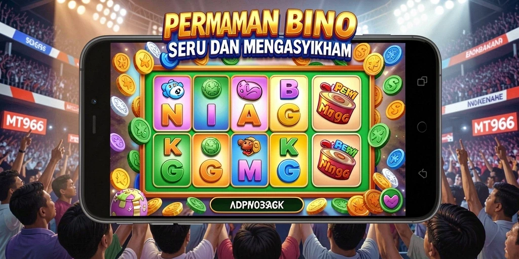 Screenshot gameplay MT966 yang memperlihatkan suasana seru Bingo.
