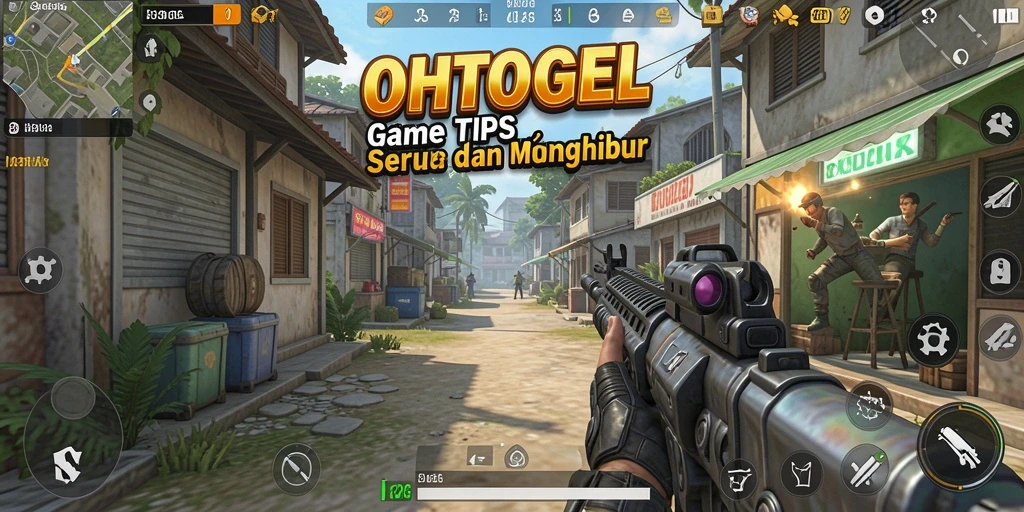 Tangkapan layar menampilkan aksi seru dari gameplay OHTOGEL.