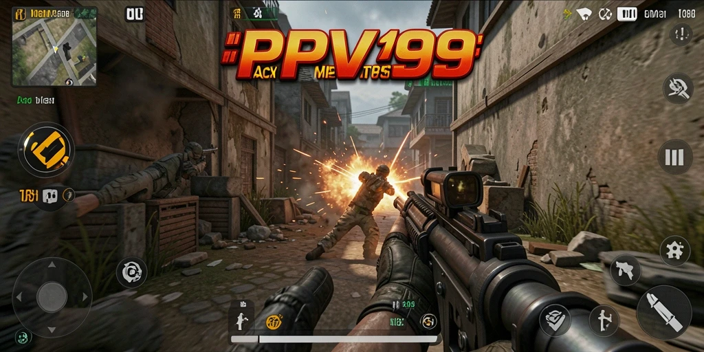 Tampilan gameplay PPV99 yang menegangkan di medan perang.