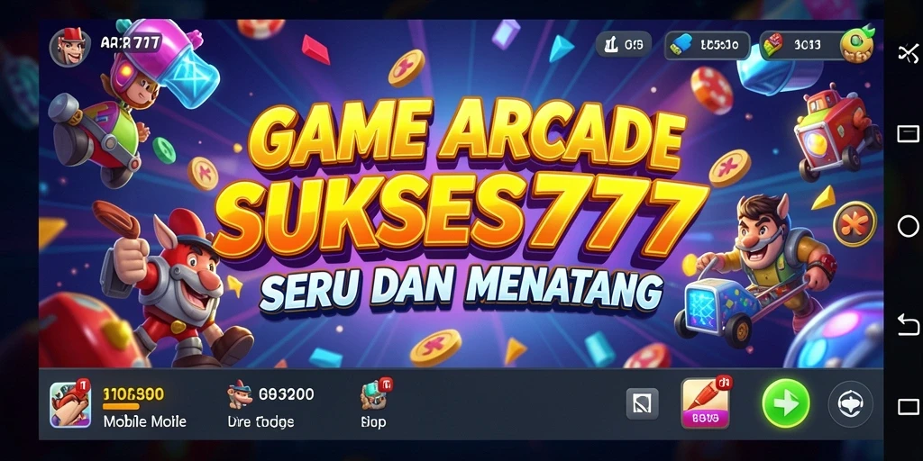 Screenshot gameplay SUKSES777 menampilkan keseruan dalam permainan arcade.